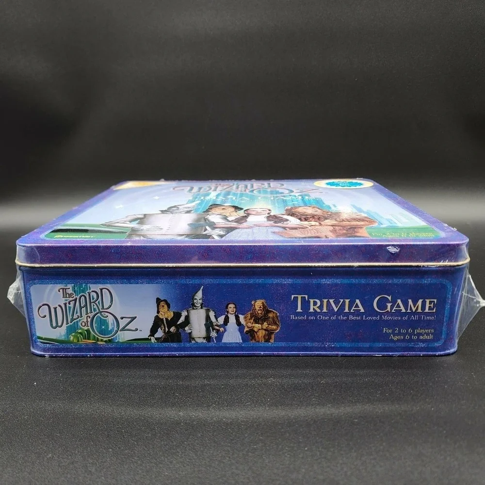 VTG 1999 The Wizard of Oz‎ Trivia Game - Special Edition Tin New in Shrink Wrap
